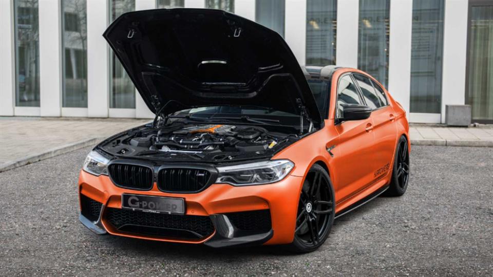 ب‌ام‌و M5 با تیونیگ G-Power 
